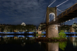 Anolis Lighting Lyon Riverbank Installation